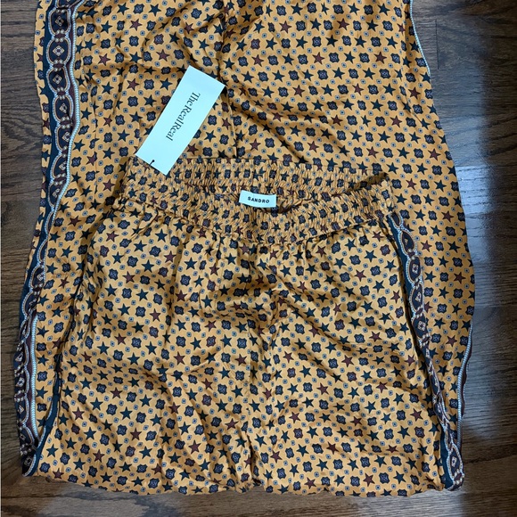 Sandro Paris Silk Printed PantsTRR Certified Pre-Owned